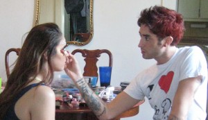 Intimate MakeUp Moment With John Dye2