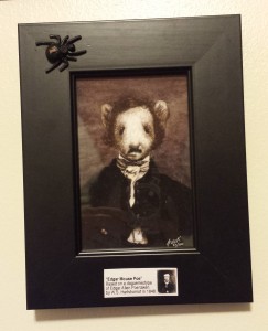 Edgar Mouse Poe by Alan F. Beck