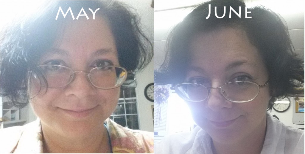 Hard to tell in a head and shoulders shot that I've lost 15 pounds.