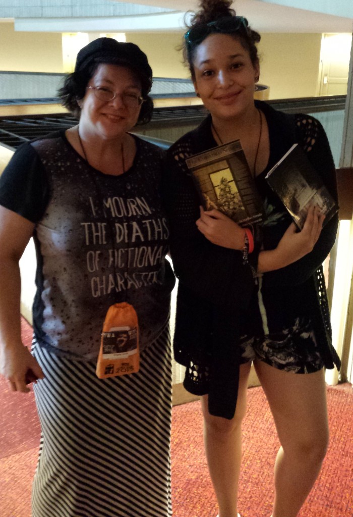 Photo with a fan from Horror Con in Atlanta May 2015. I was too embarrassed to post it.